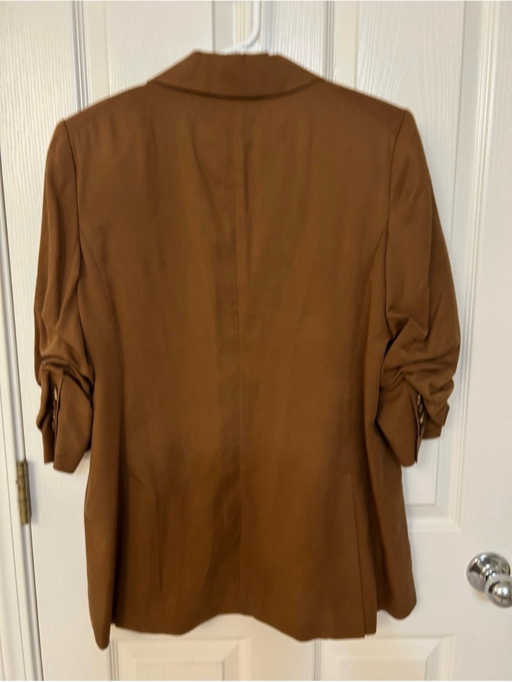 Veronica Beard Rupert Double-Breasted Blazer in Whiskey Size 8 - Picture 12 of 15